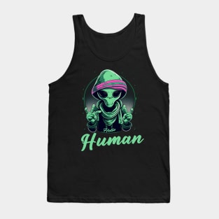 Hello Human Tank Top